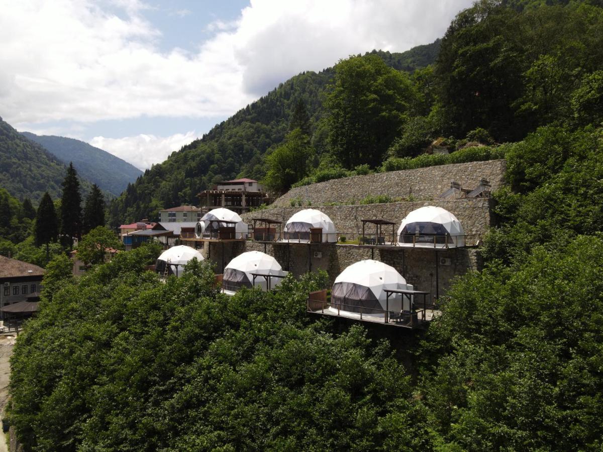 Kaledome Orman Evleri Hotel Camlihemsin Exterior photo