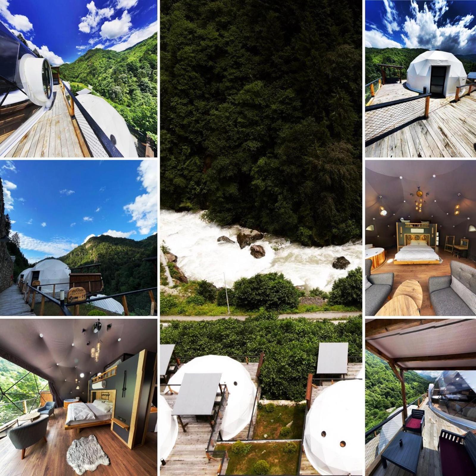 Kaledome Orman Evleri Hotel Camlihemsin Exterior photo